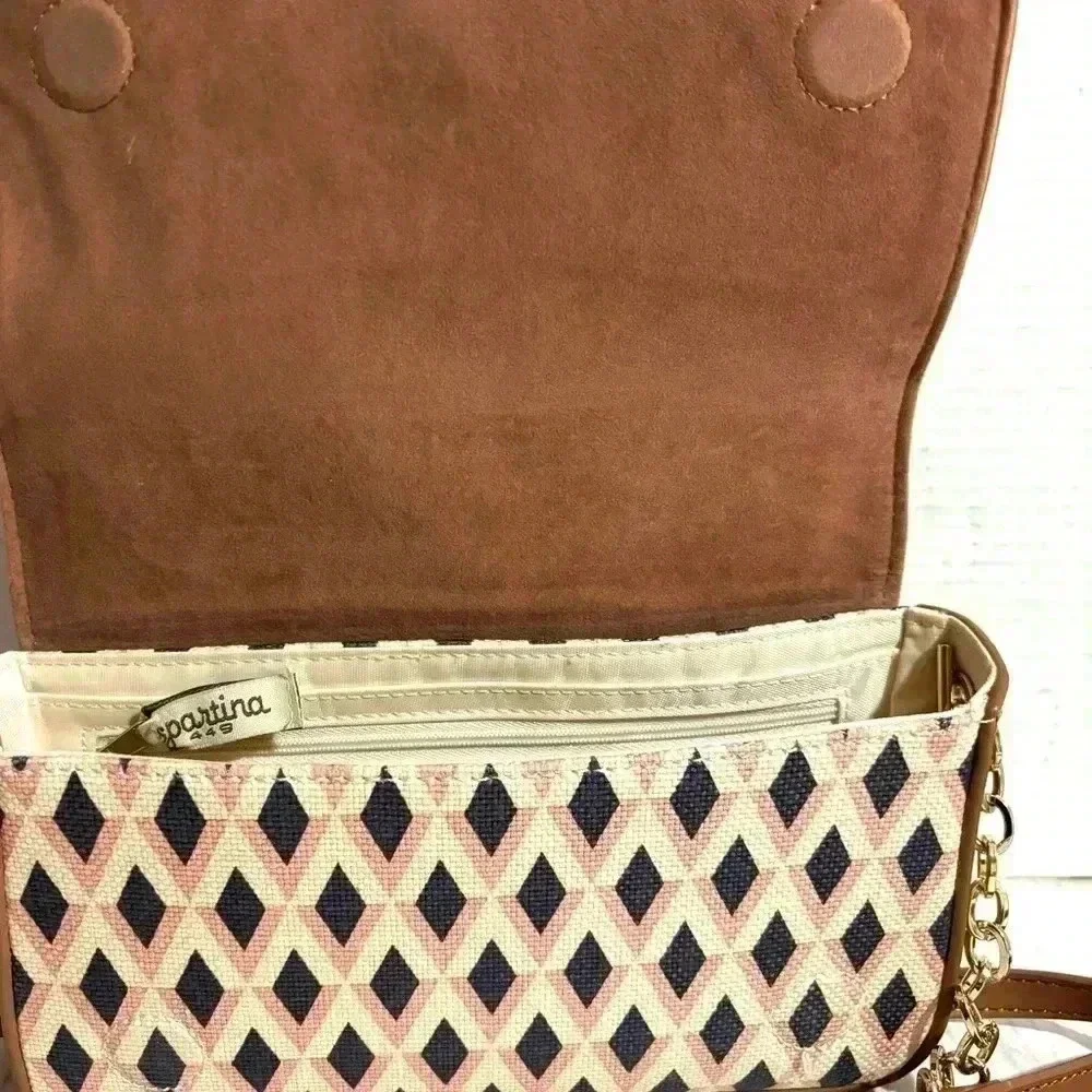 Spartina 449  canvas  crossbody handbag